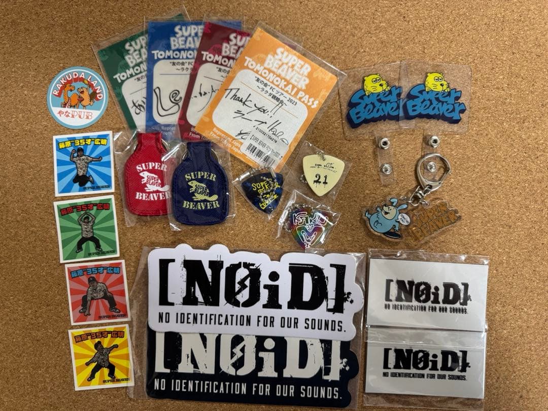 【SUPER BEAVER / NOid】 グッズセット
