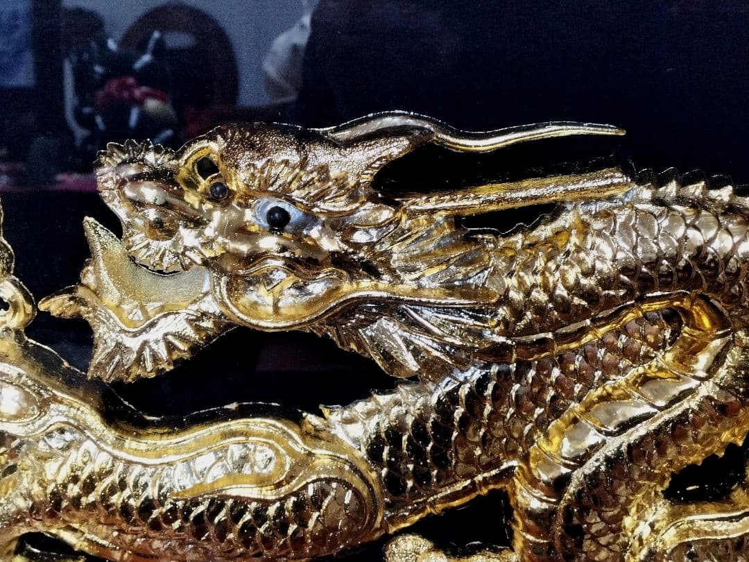 昇り龍　額飾り　開運アップ