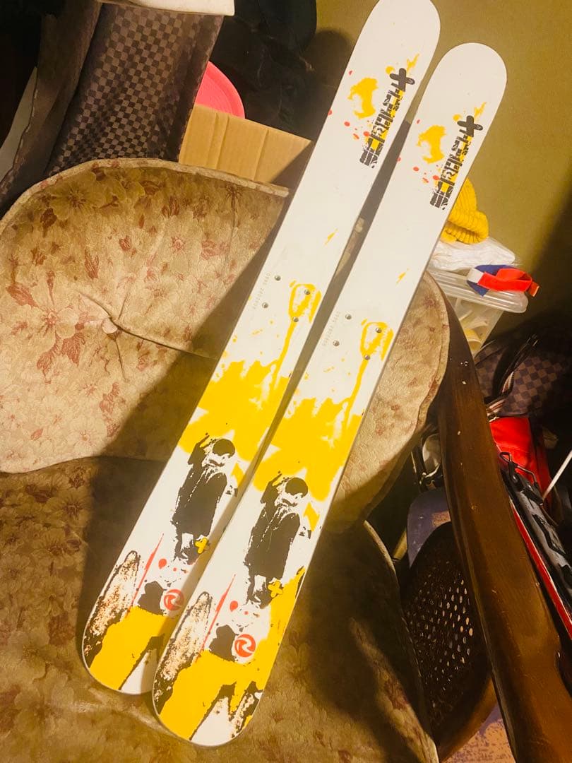 名作　ロシニョール　スキーボード　スクラッチ　美品