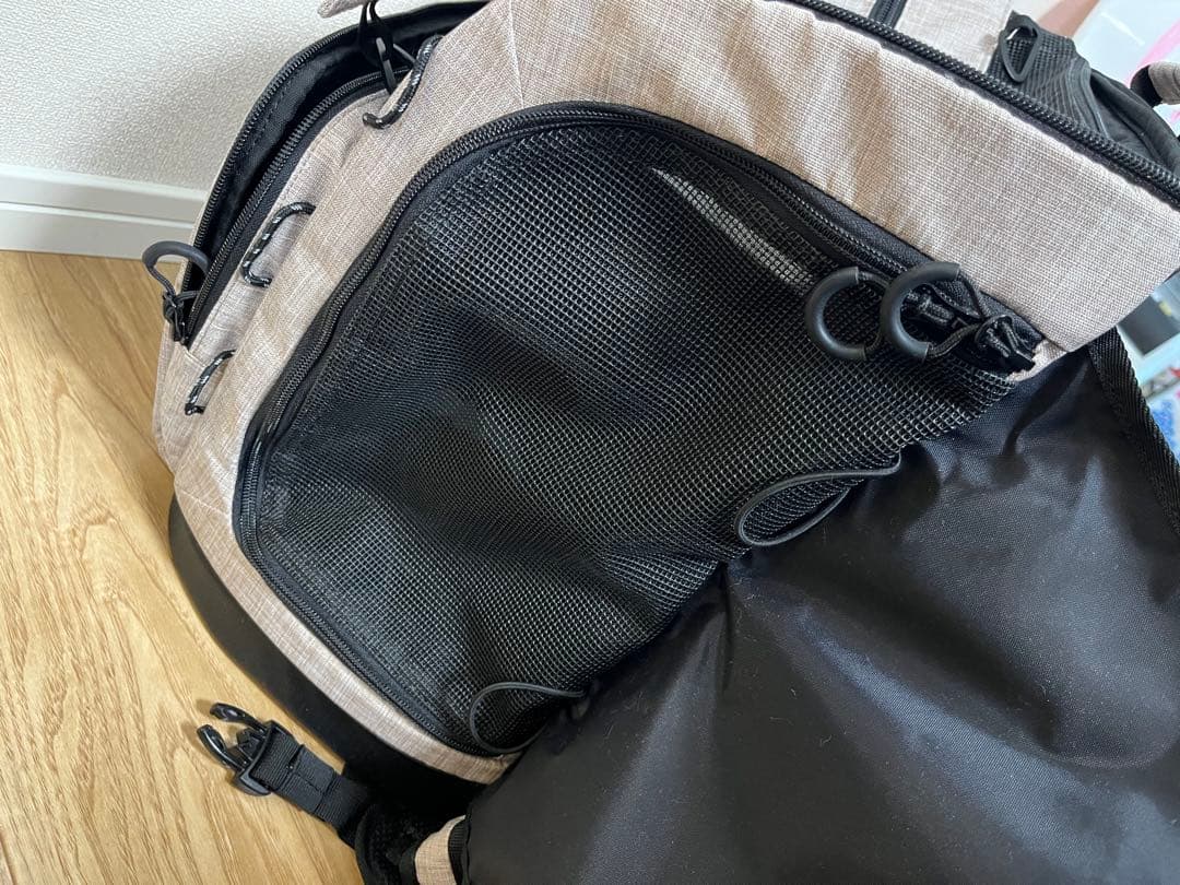 値下！AIRBUGGY 3WAY バックパックキャリア　クールベージュ説明書付き