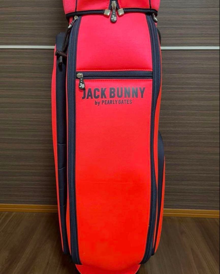JACK BUNNYジャックバニー　キャディバック♡美品！完売！オレンジピンク