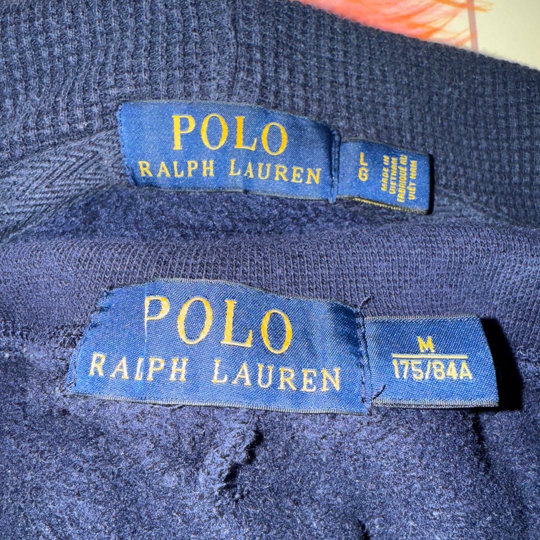 POLO Ralph Lauren ネイビーフルジップパーカーセットアップ634