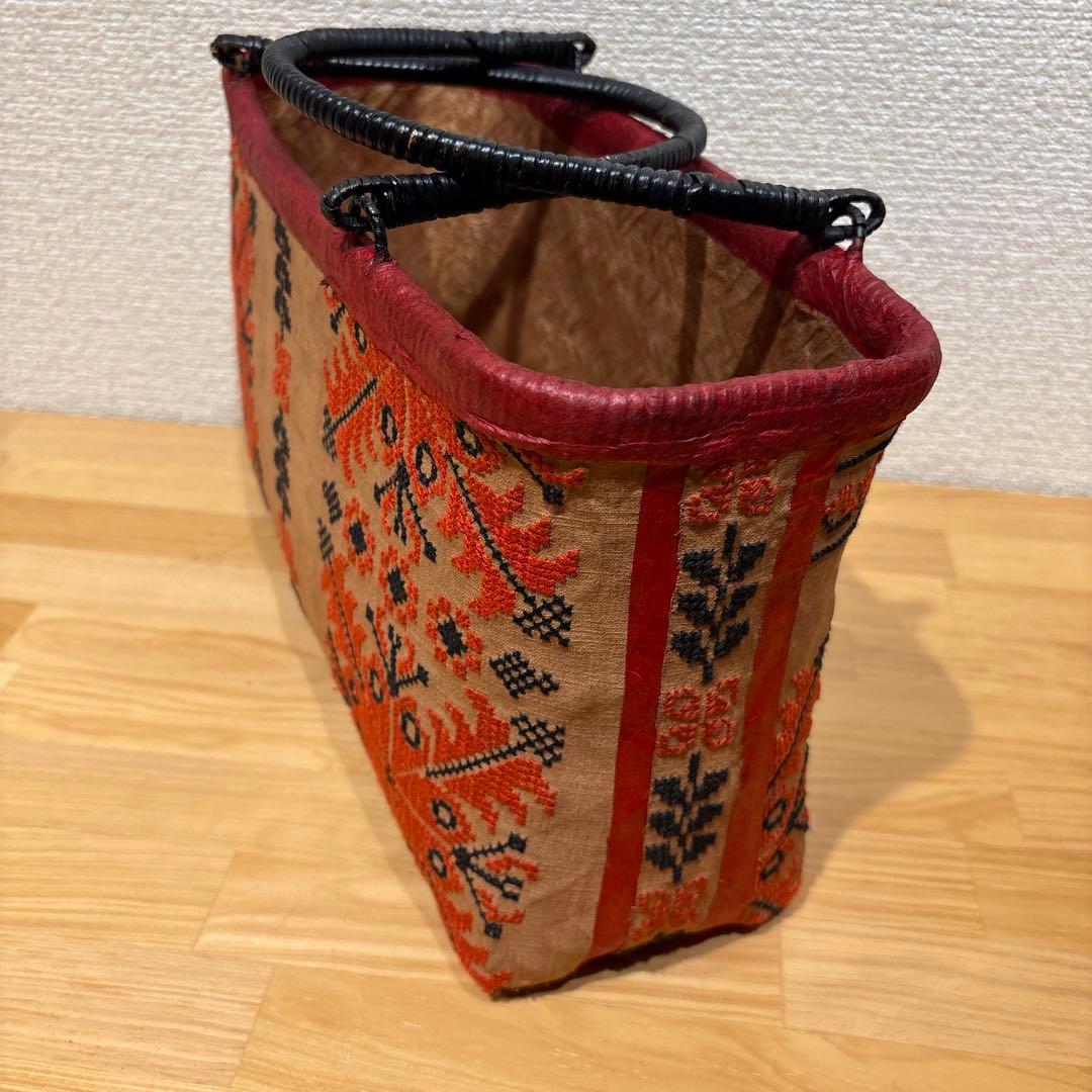 一頑張りカゴバッグ 2点　お客