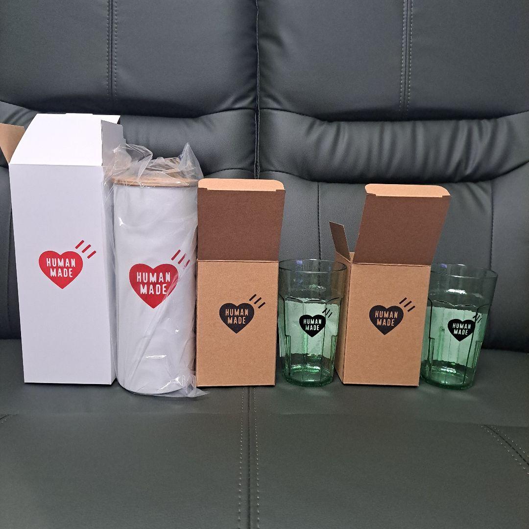 HUMAN MADE BOTTLE TISSUE CASE & TUMBLR2個