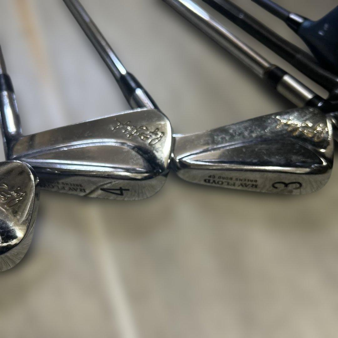 RAY FLOYDアイアン11本OPSTゴルフバッグセット