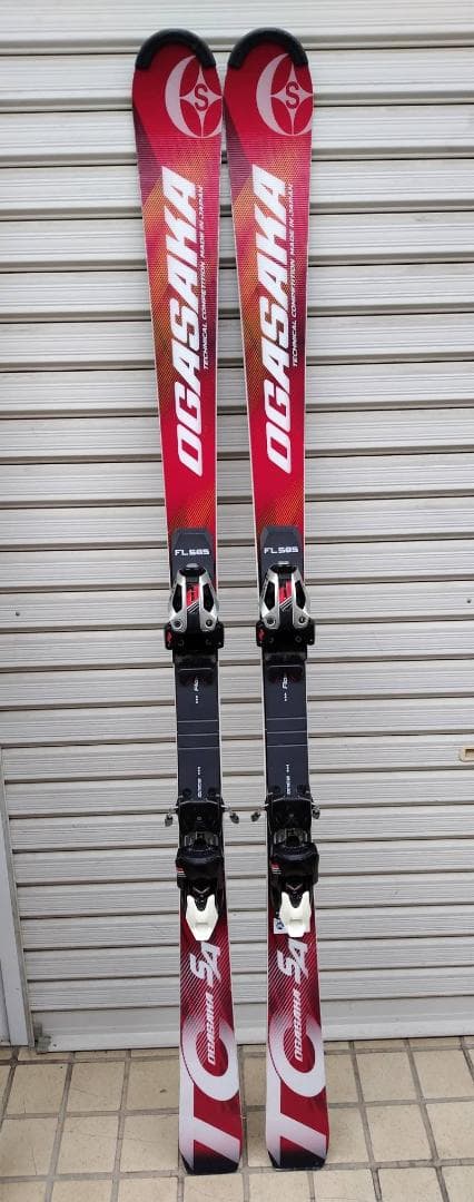 OGASAKA/オガサカ TC-SA スキー板/165cm/ビンディング付き！