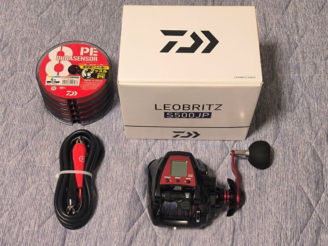 レオブリッツＳ５００ＪＰ（極美品、使用１回、新品ＰＥライン・未使用電源コード）