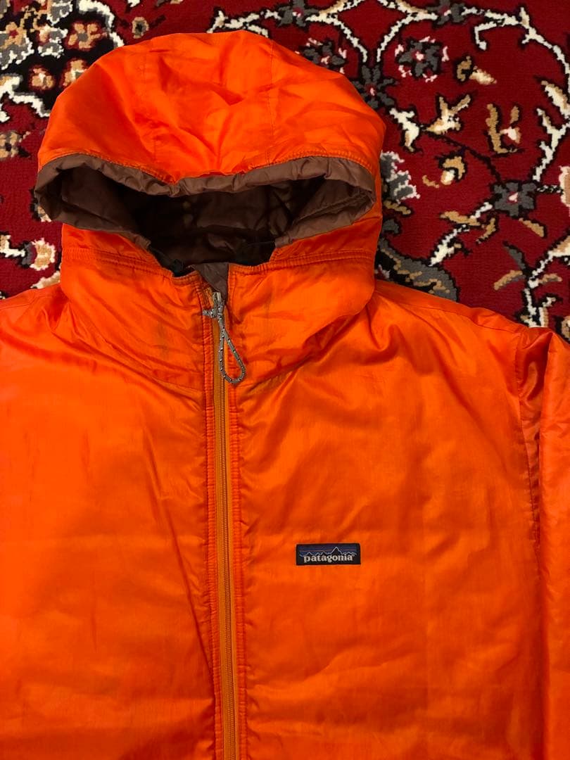 00s Patagonia パフボールセーター　オレンジ　Ｍサイズ