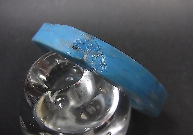 ★R1005★古代　青　ガラス　ブレスレット　ローマングラス　腕輪