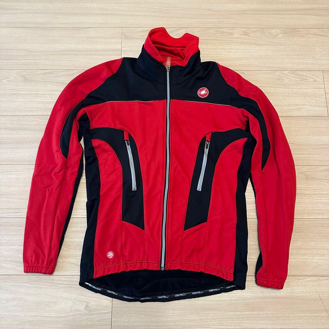 カステリ 冬用 サイクルジャケット 極美品 サイズL