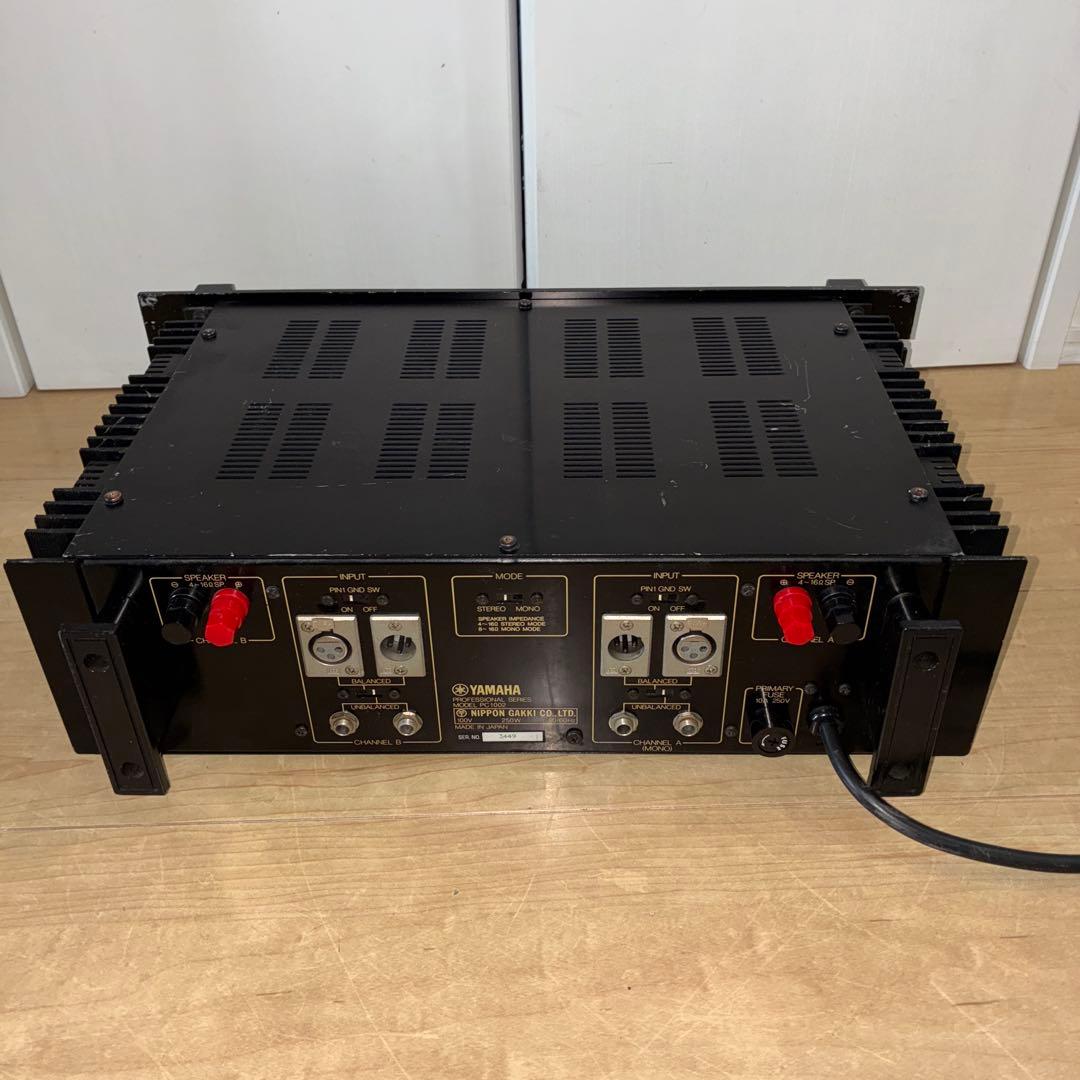 YAMAHA PC1002 業務用 2ch パワーアンプ いい音です