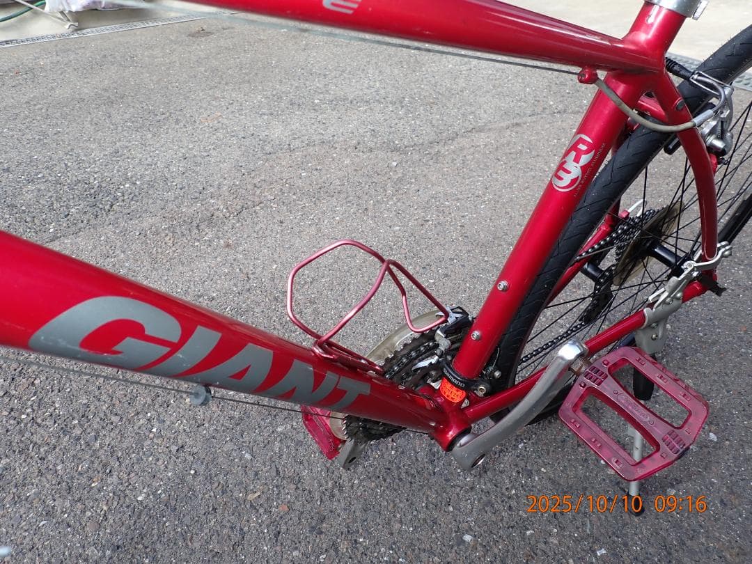 ジャイアントエスケープＲ3レッド 自転車 700C