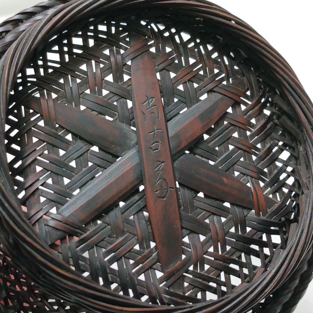 M13 早川尚古斎 提梁式手籠 細密細工 茶籠　ma　の