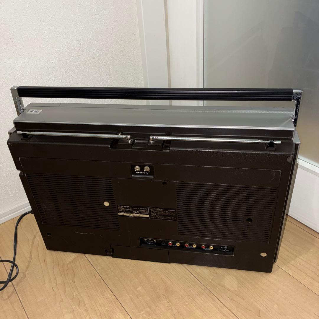 シャープ ラジオ付ステレオテープレコーダー ダブルラジカセ GF-808S