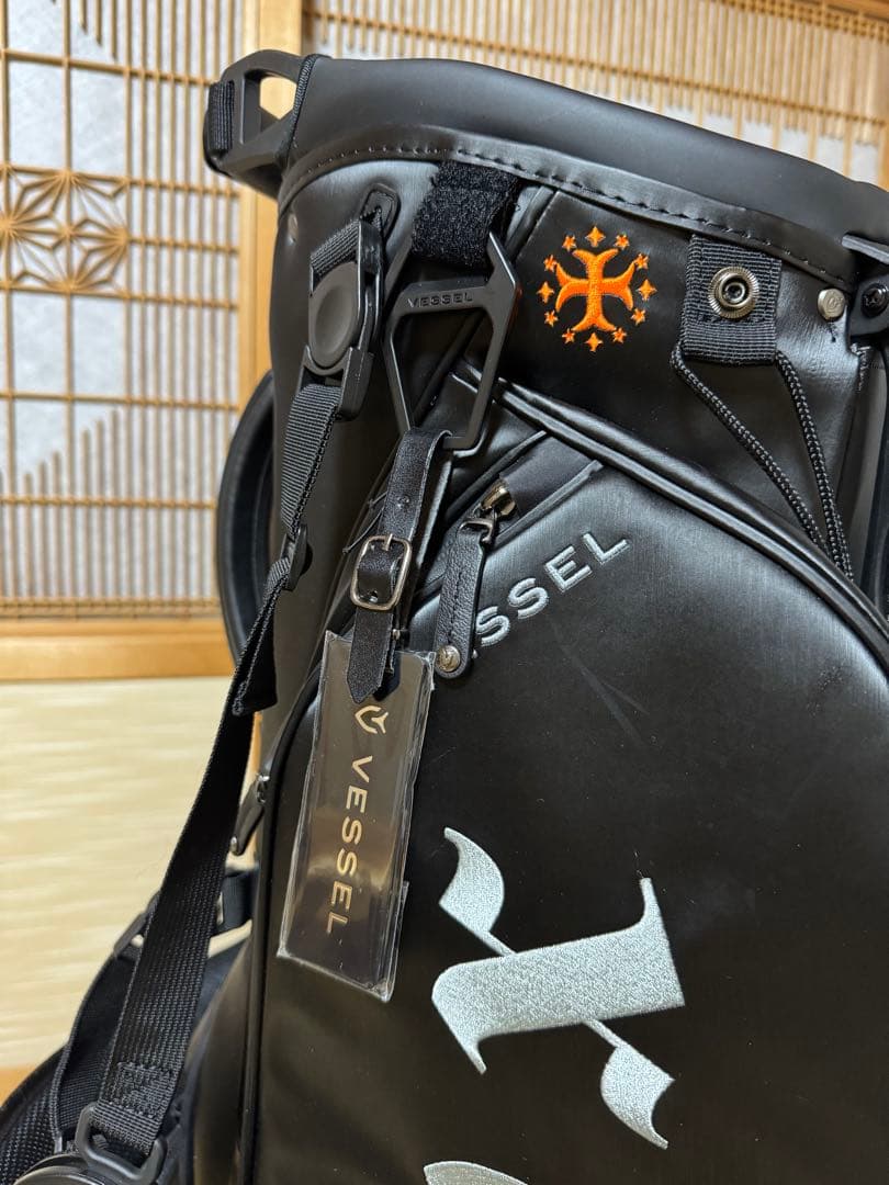 【超美品】　TRPX × VESSEL 限定キャディバッグ