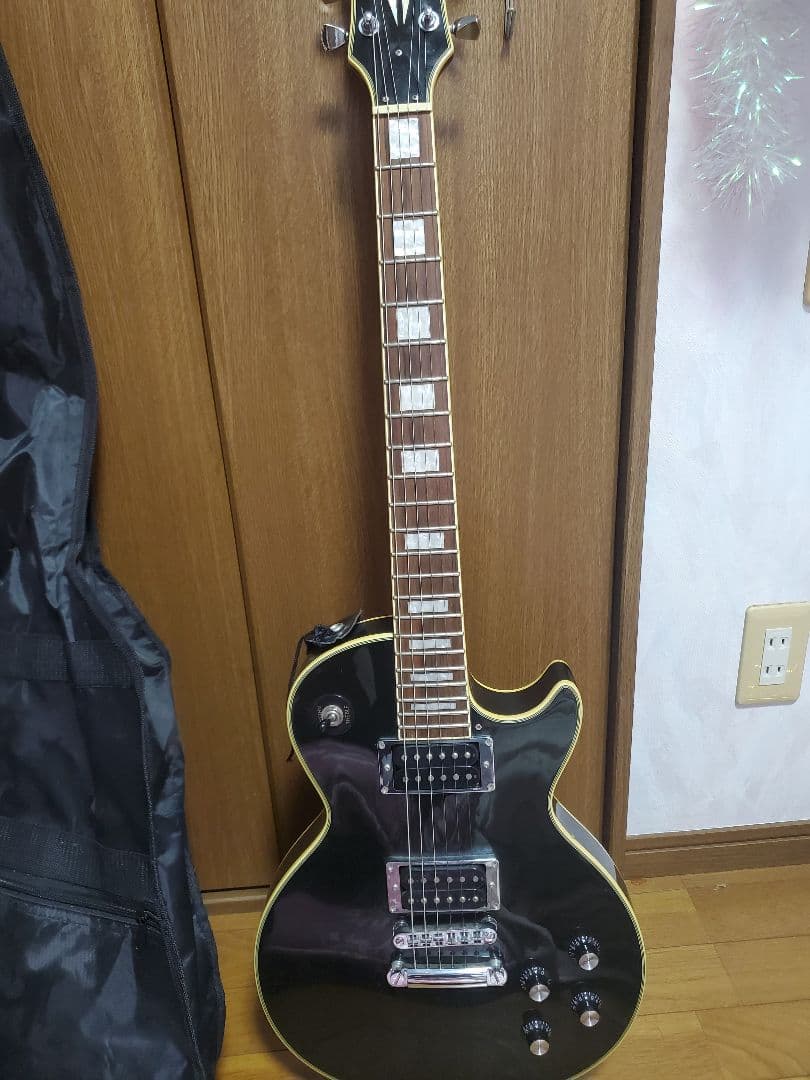 Blitz エレキギター ブラック ギターケース付き