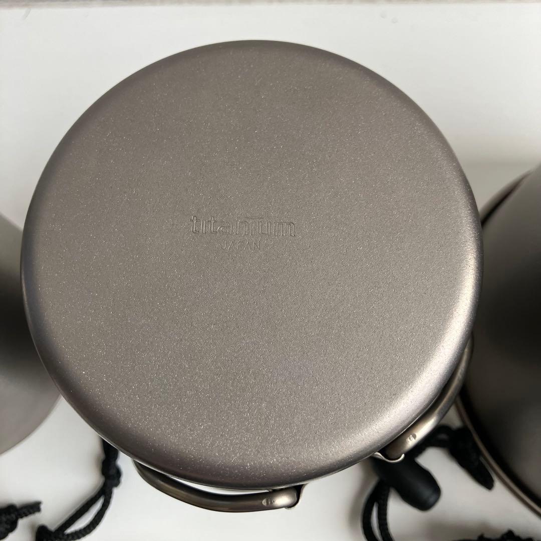 スノーピーク チタントレック1400 シングルマグ600 雪峰マグ450