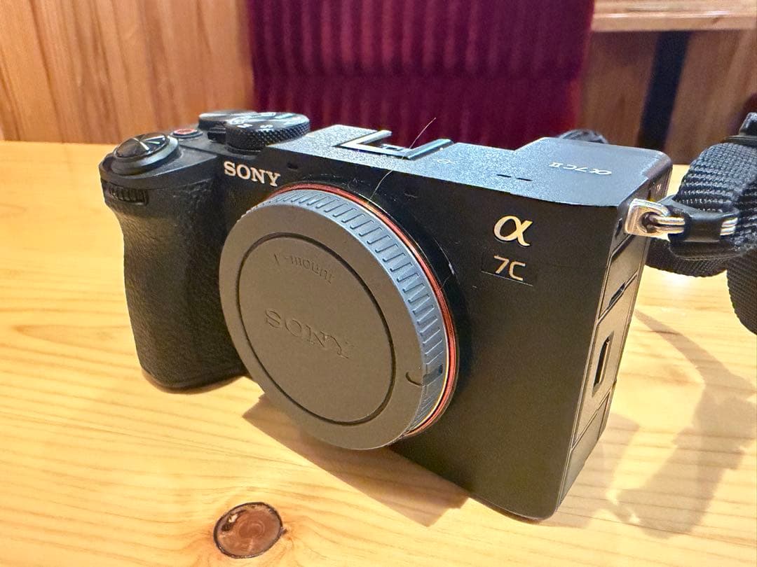 SONY α7cII ミラーレス一眼（水没品）