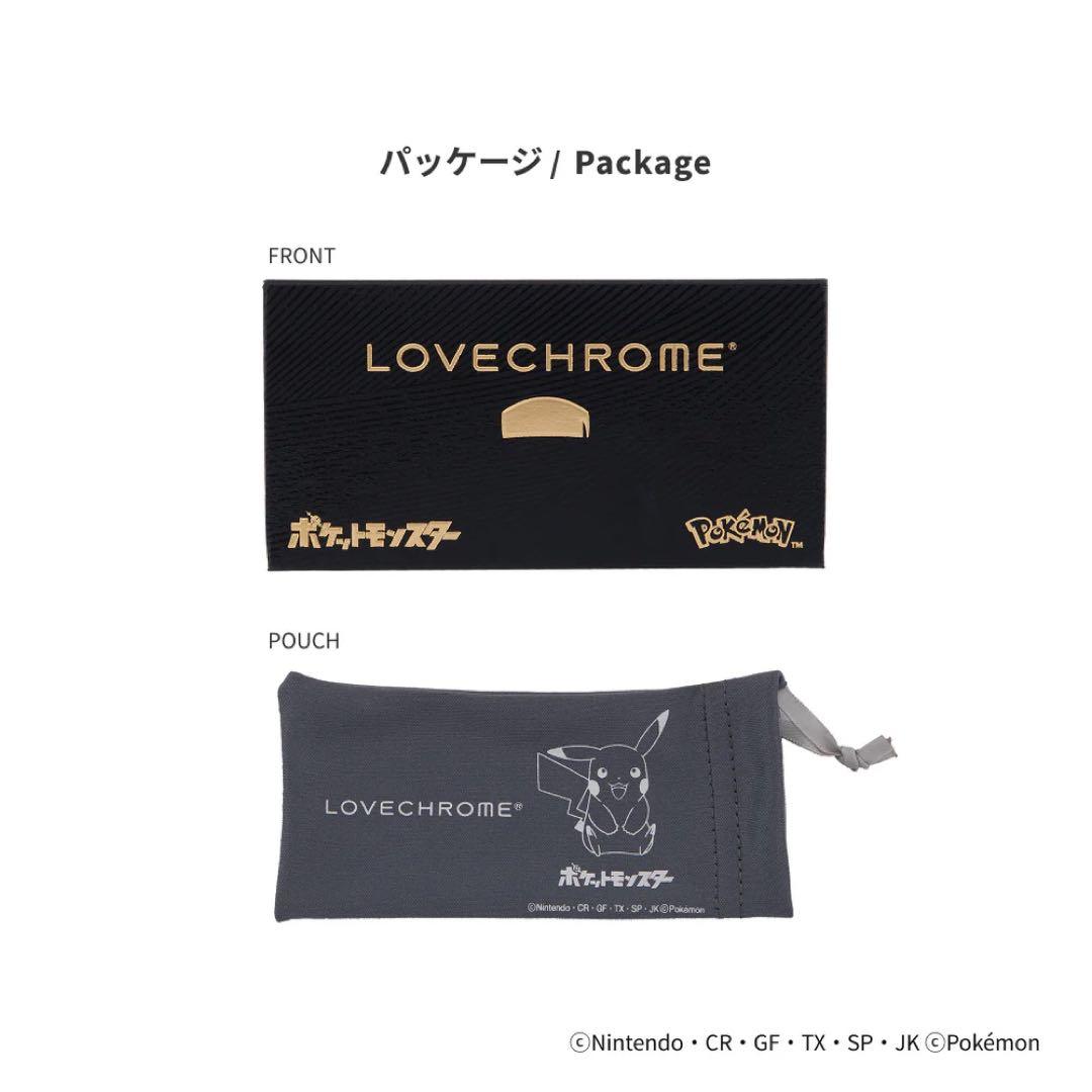 LOVECHROMEポケモン モデル K24GPツキ ゴールド <ピカチュウ>