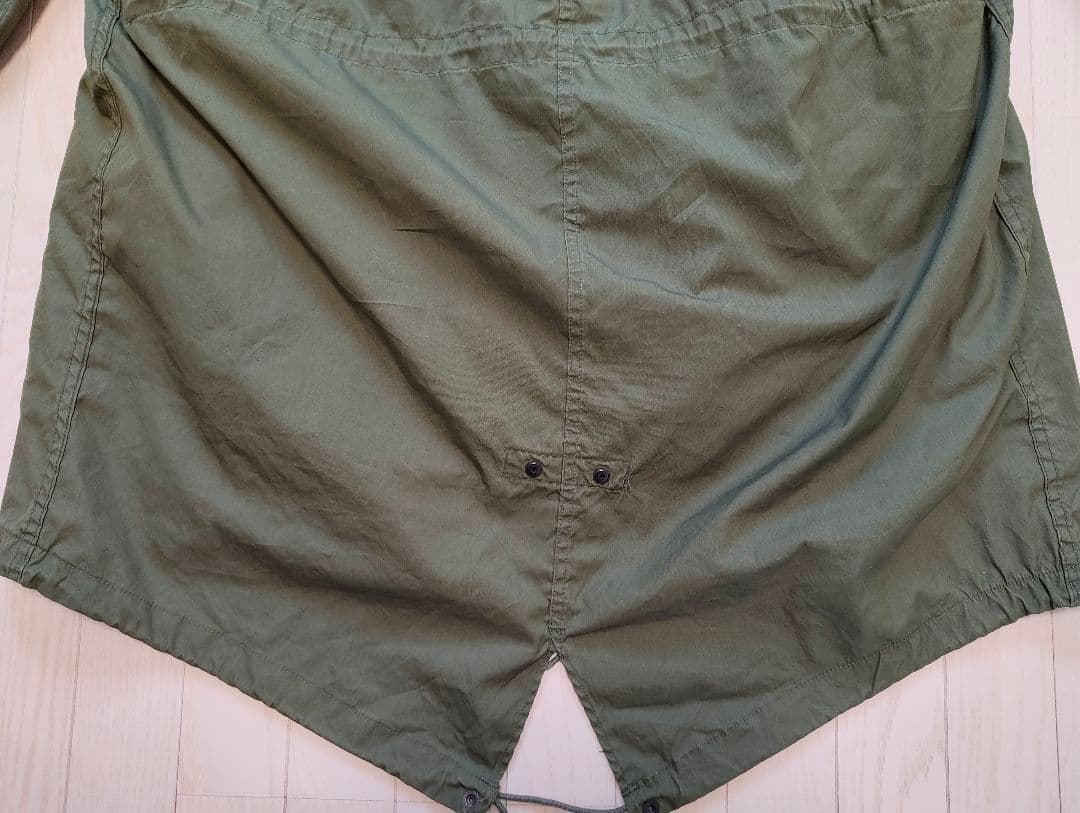 70s 80s M-65 フィッシュテールパーカー フルセット 米軍実物