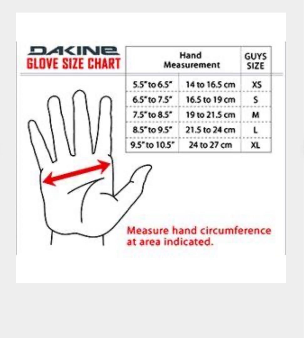 新品 DAKINE TITAN GORE-TEX グローブ ゴアテックスS