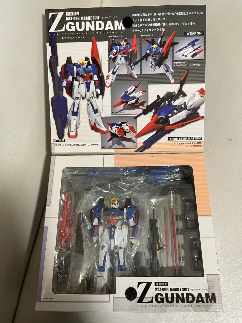 超合金　完全変形　可動戦士　ゼータガンダム　Ζ GUNDAM