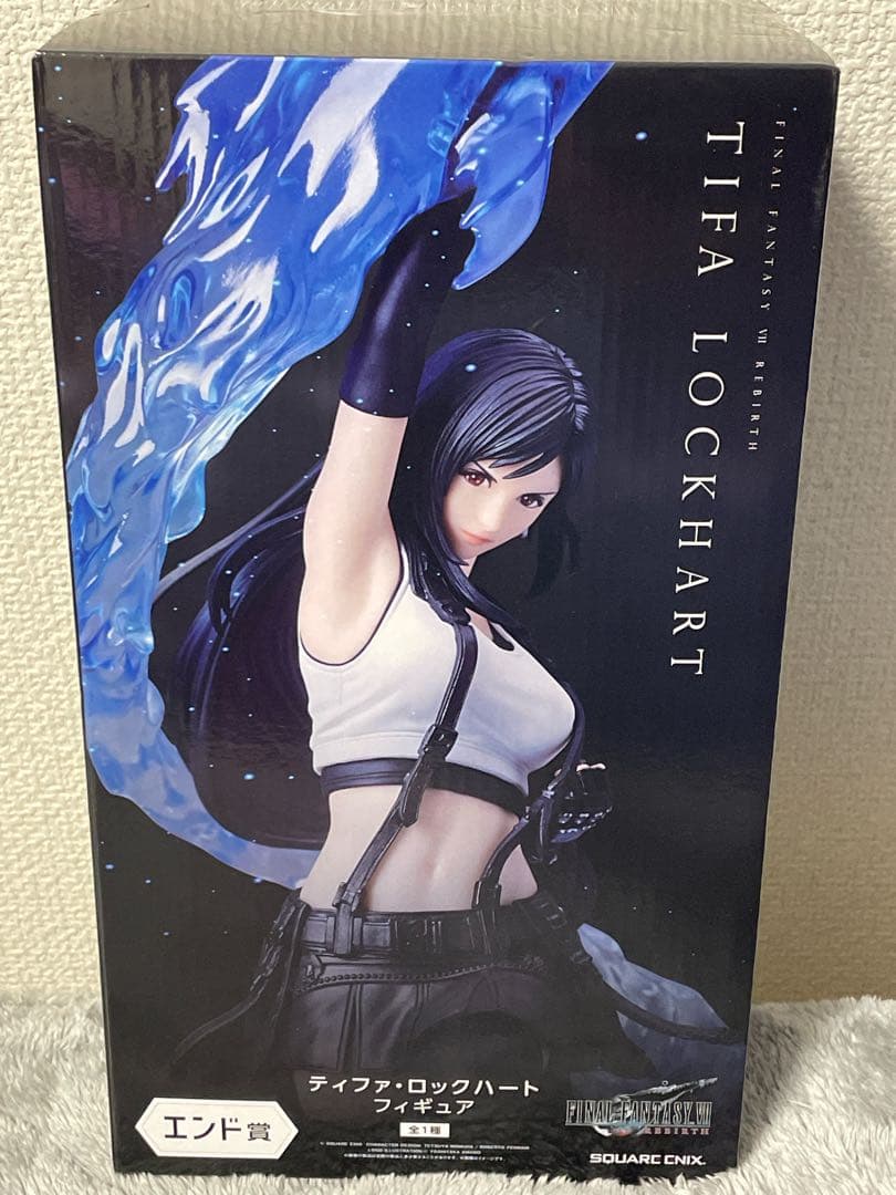 ファイナルファンタジー7くじ エンド賞　ティファ・ロックハートフィギュア
