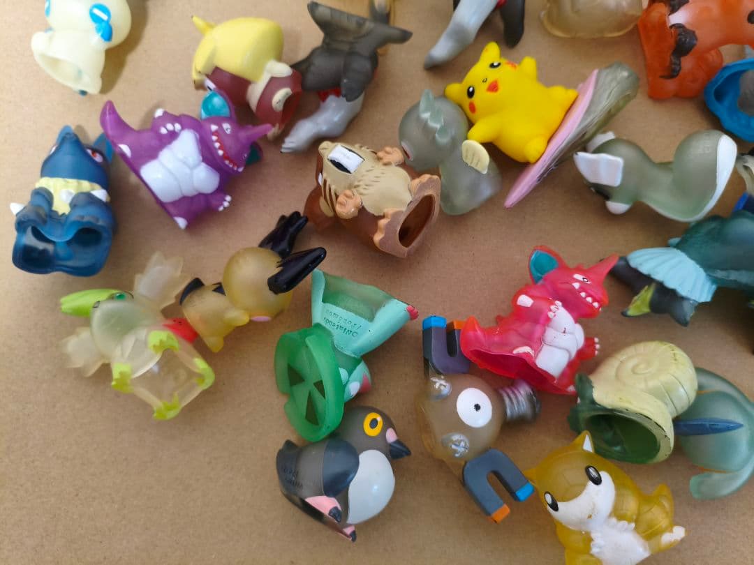 ポケモン指人形　クリアのみ　約45体　まとめ売り　レア　希少