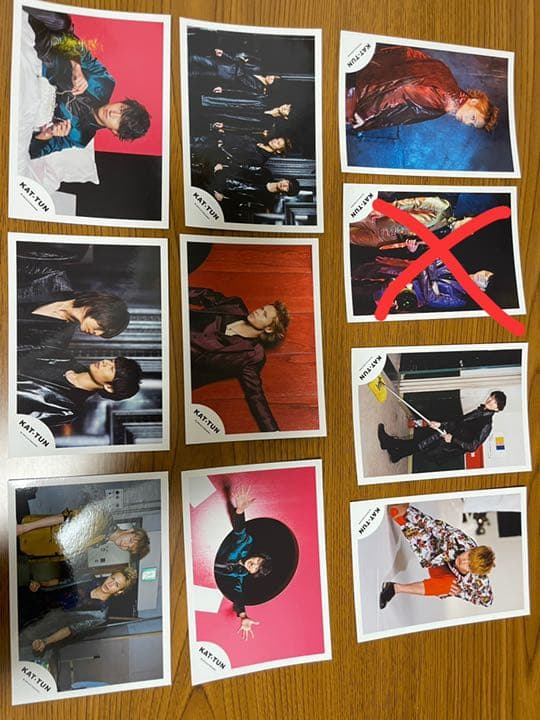 KATーTUN 公式写真（バラ売り）