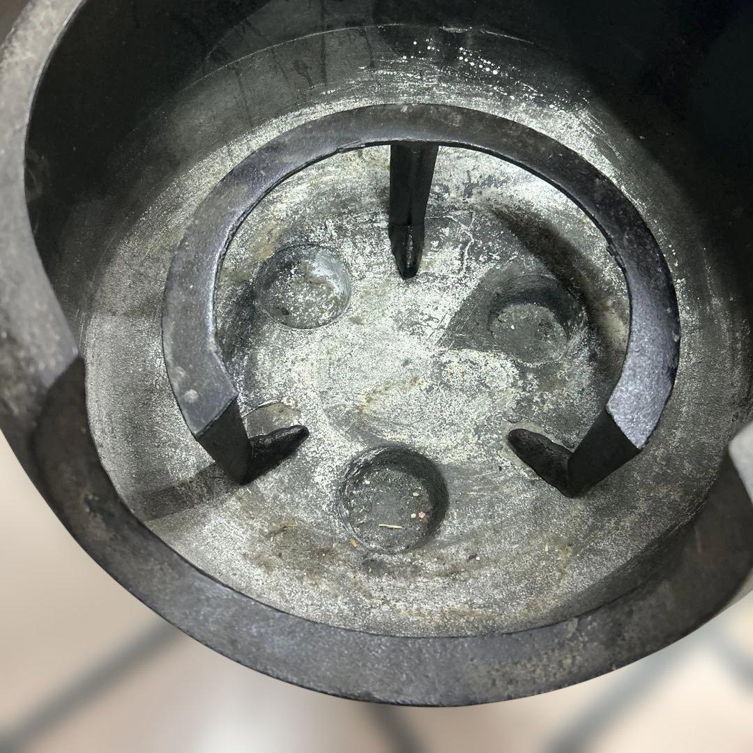 風炉釜茶釜セット 茶道具鉄釜 昭和 レトロ 骨董品　アンティーク