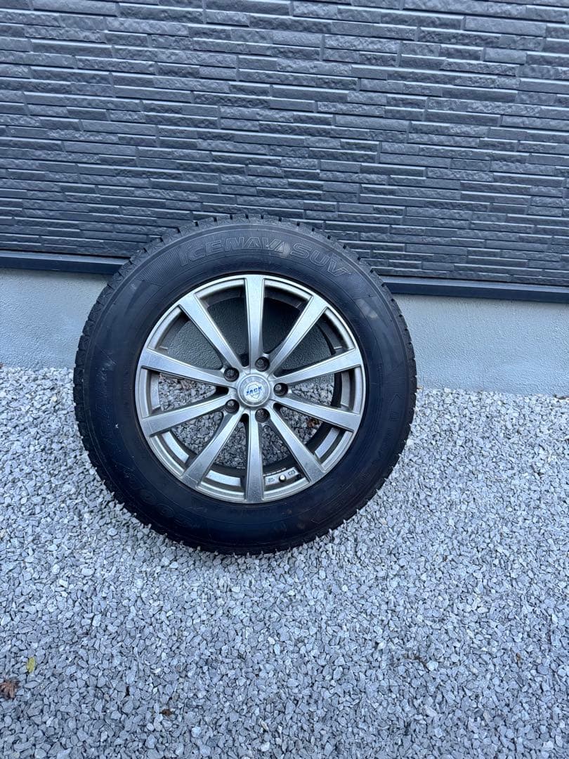 80ハリアー　17インチスタッドレス　4本