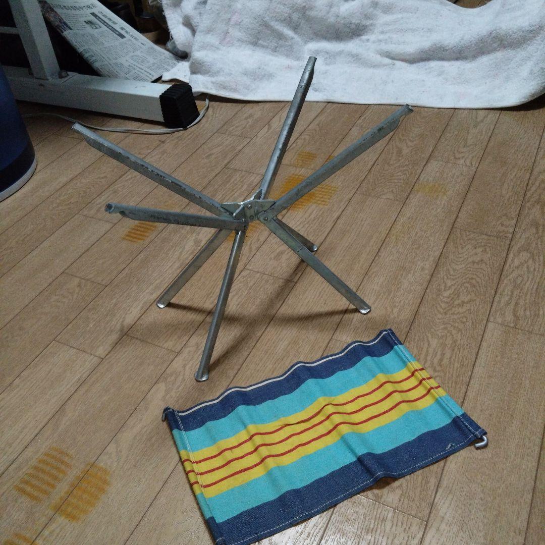 ★希少★昭和★レトロ★1970大阪万博見学 折りたたみイス