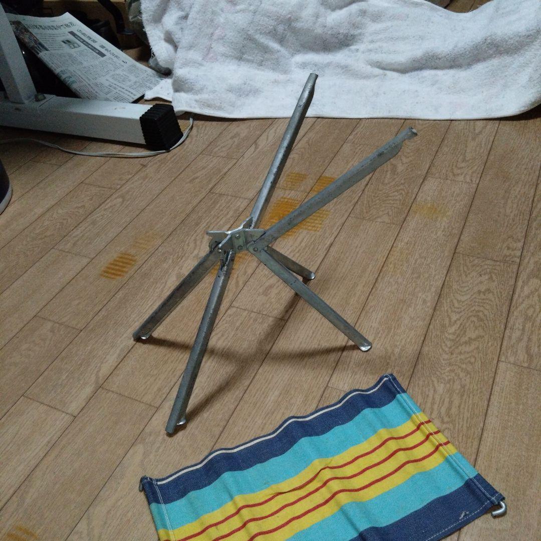 ★希少★昭和★レトロ★1970大阪万博見学 折りたたみイス