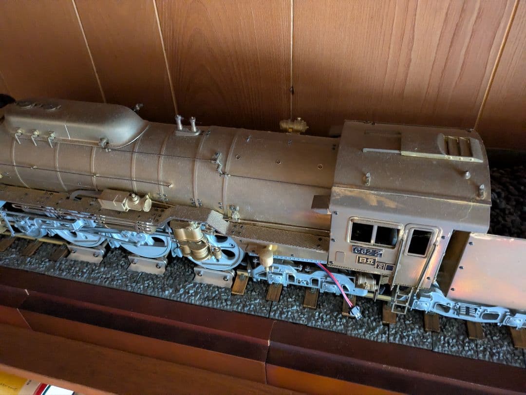 ディアゴスティーニ　つばめc62 模型　真鍮模型