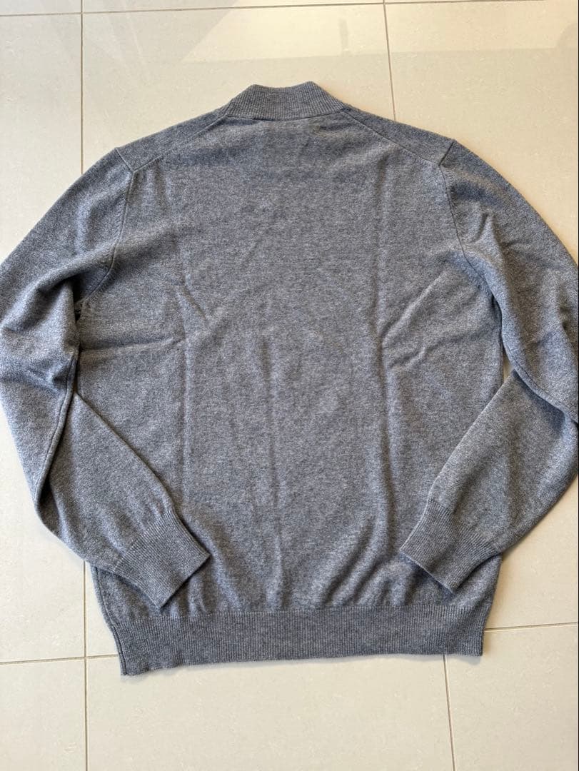 バフィー ニット カシミヤ モックネック ハイゲージ 12ゲージ