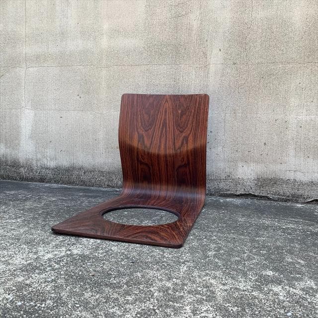 きこりきこり様TENDO/天童木工｜座イス｜ブラジリアンローズウッド