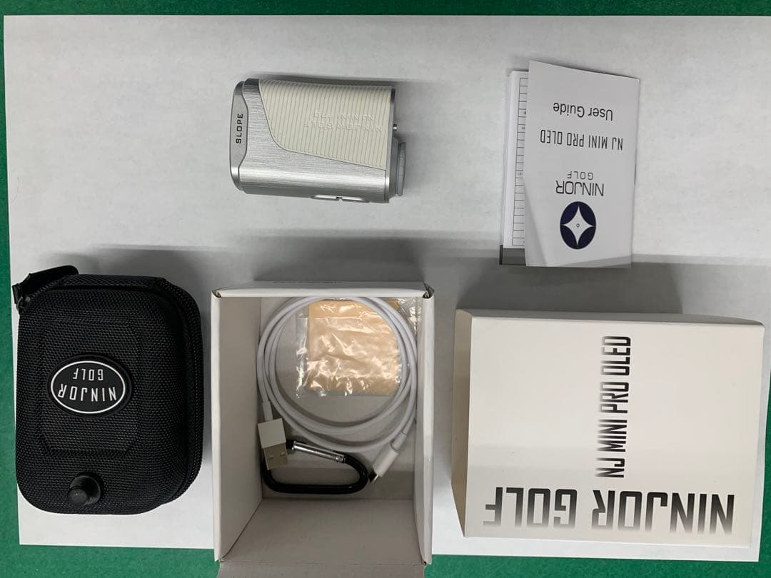 NINJOR GOLF ゴルフ用距離計 本体と付属品