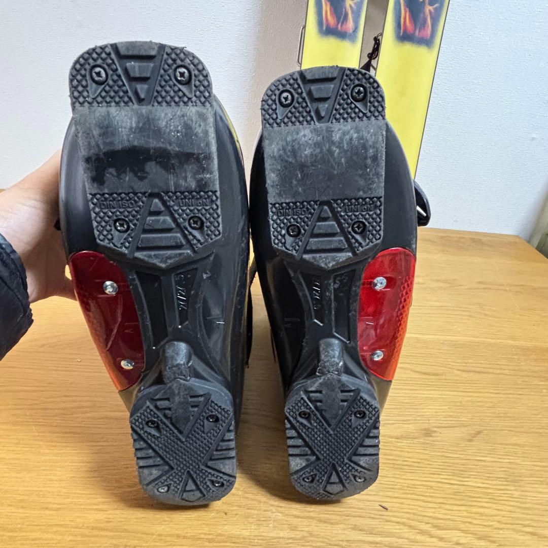 メンズ　ショートスキー　ファンスキーセット　Line head 27cブーツ付