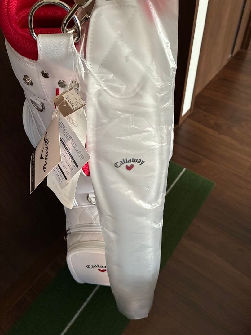 Callaway ゴルフバッグ ハートモチーフ　ヘッドカバー付き