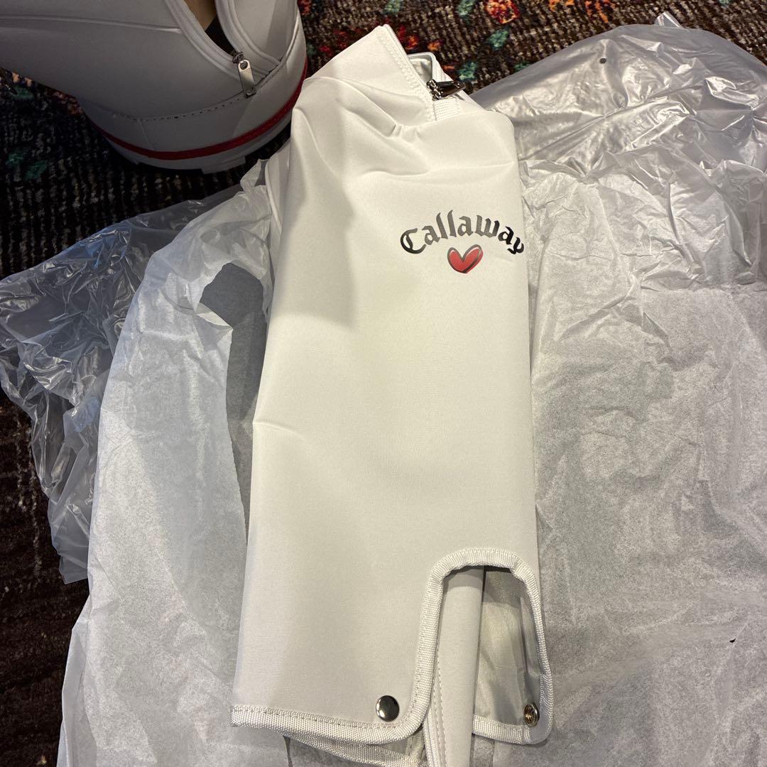 Callaway ゴルフバッグ ハートモチーフ　ヘッドカバー付き