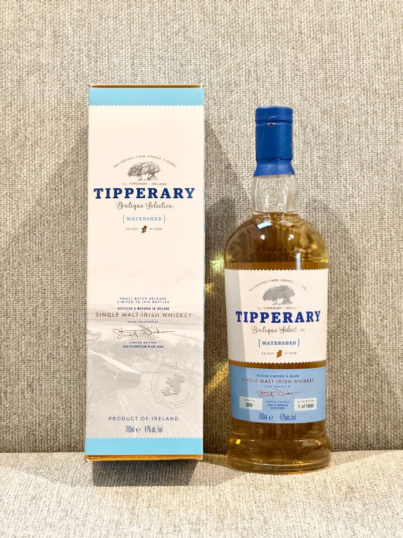 TIPPERARY Watershed シングルモルトウイスキー 47%