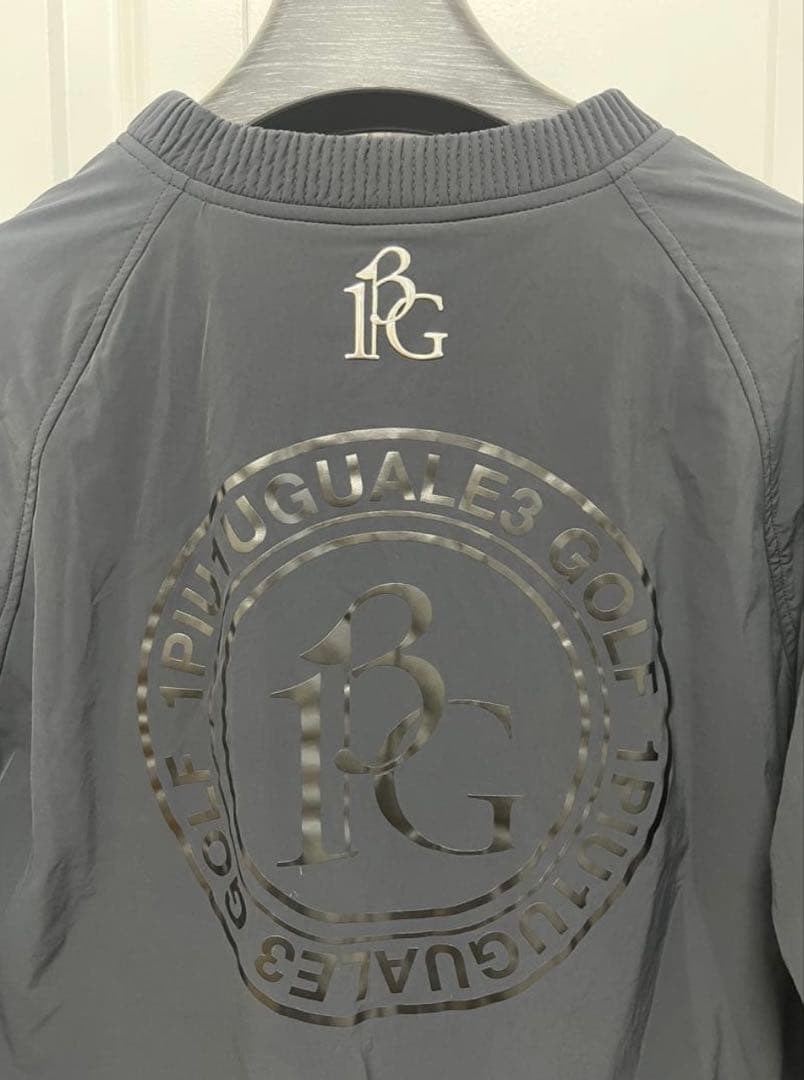 希少Lサイズ1PIU1UGUALE3 黒　厚手スニードジャック