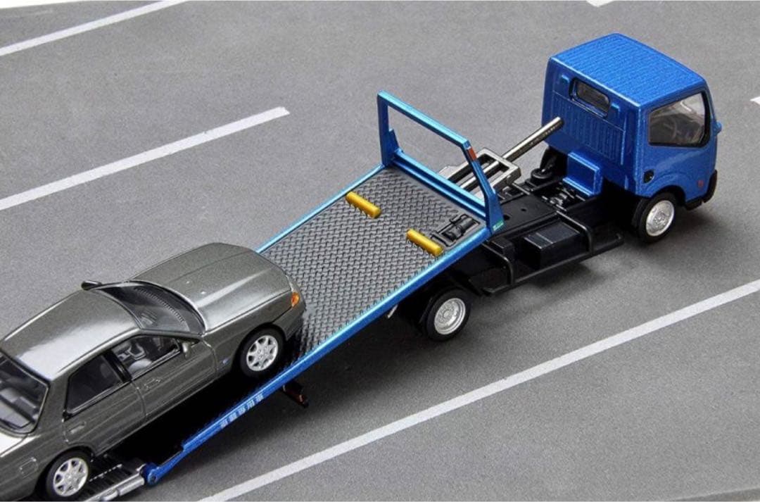 トミカ NEO LV-N144d 日産アトラス F24 花見台自動車 (青)