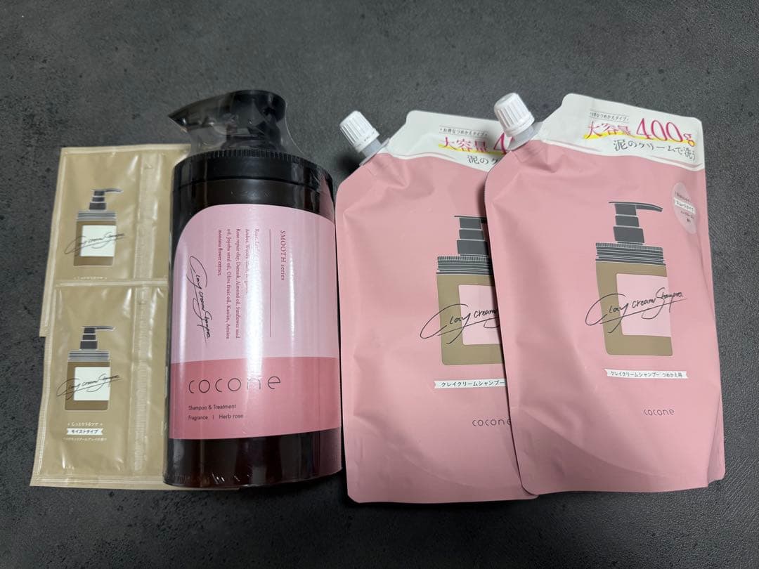 cocone クレイクリームシャンプー