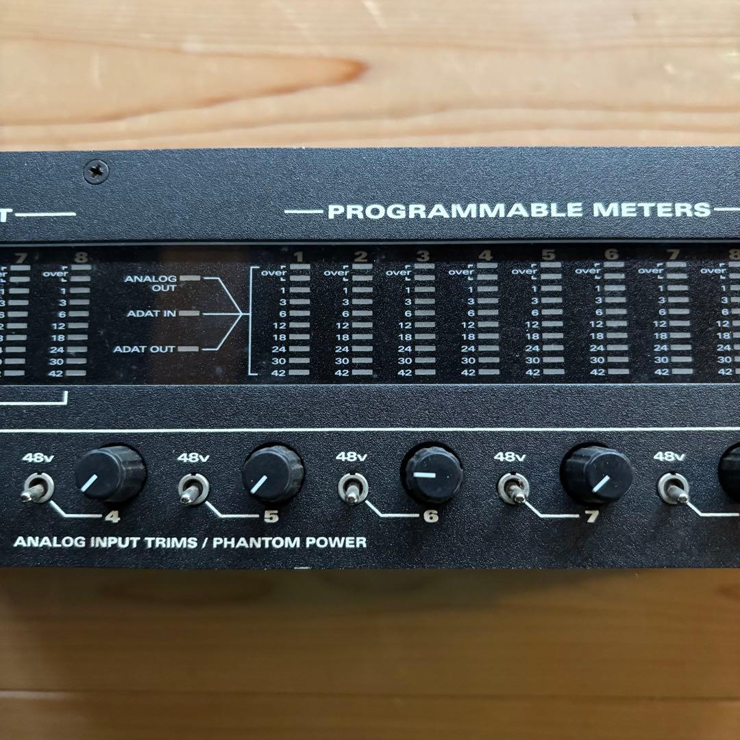 MOTU 896 オーディオ・インターフェイス　3Uラック付　通電確認済