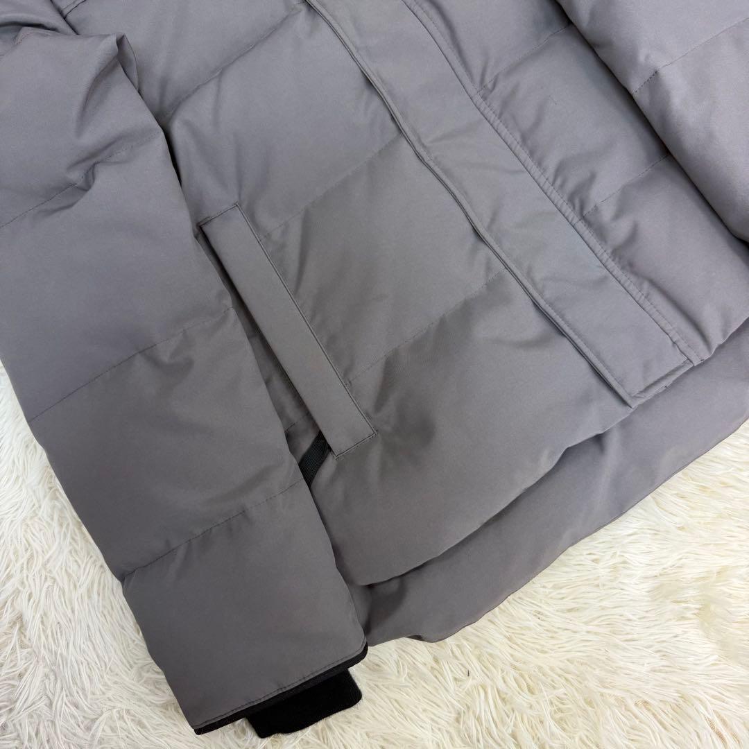 【現行品/美品】カナダグース マクミランパーカ ブラックレーベル グレー M