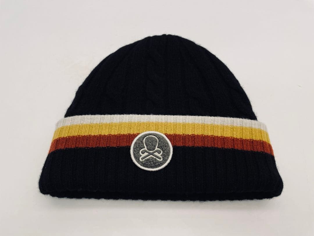 値下げMARK & LONA ニット帽 ブラック フリーサイズ