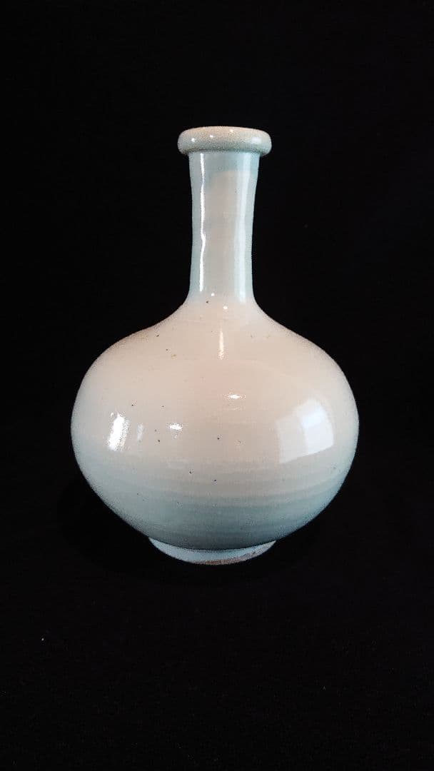 時代物 伊万里 白磁 長頸瓶
