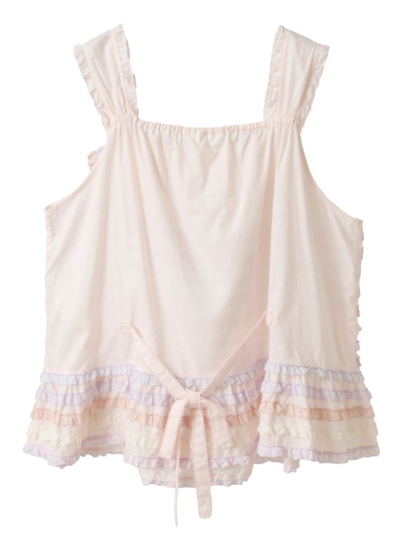 新品 ピンクハウス♥あじさいグラデーションフリルキャミソールブラウス 2025年