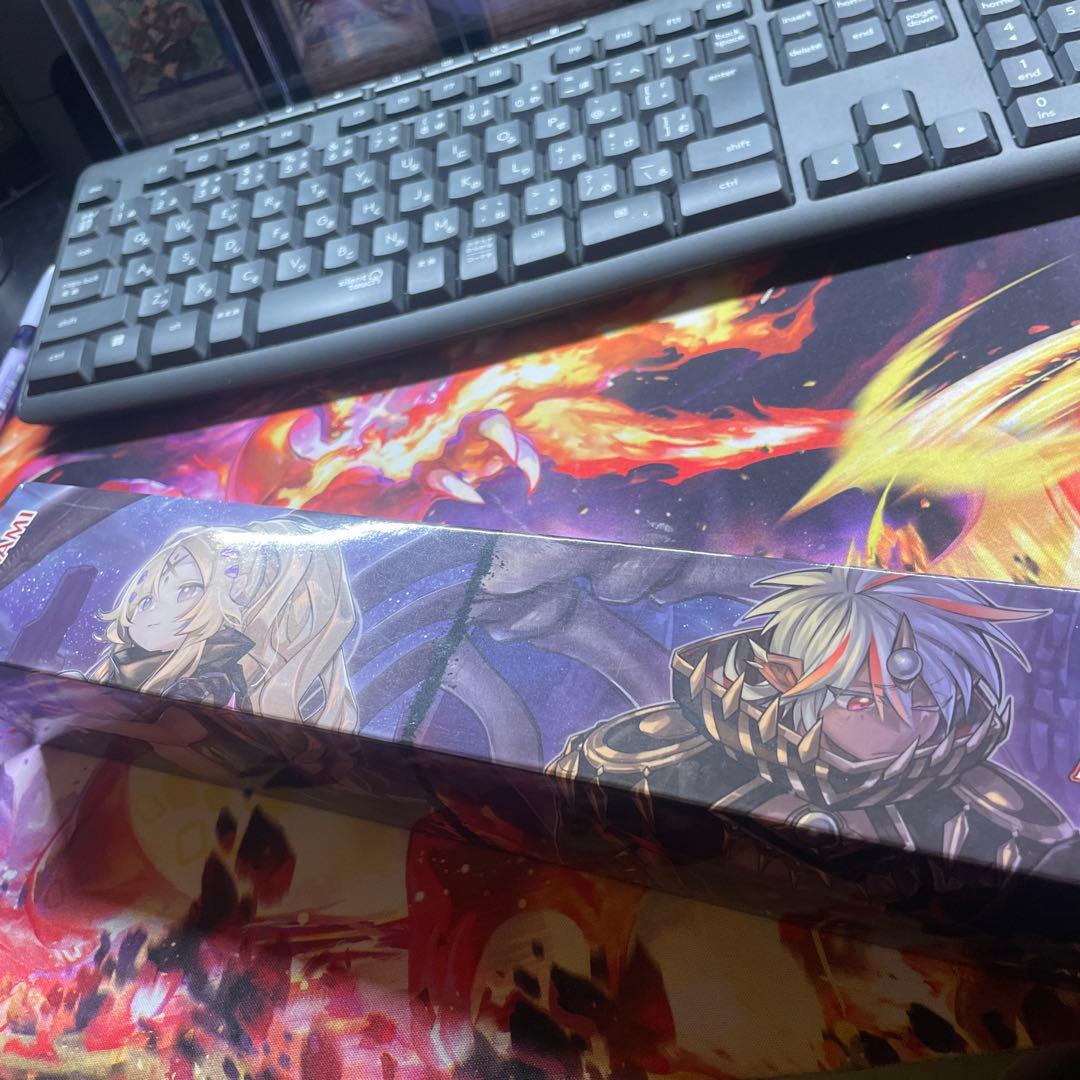 遊戯王 アルバスの落胤 エクレシア プレイマット　枠あり